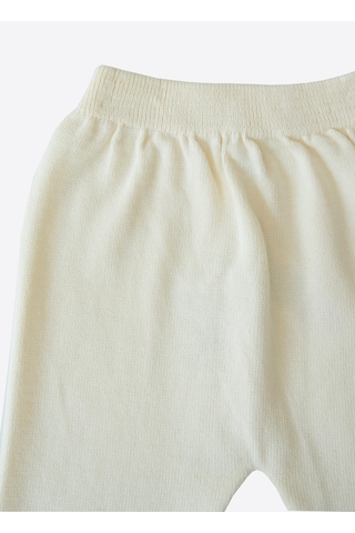 Kitikate Organik Bono Triko Pantolon Natural Krem