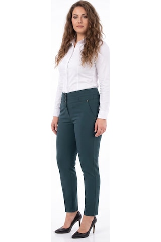 Baglan Kadın Düşük Bel Bilek Pantolon Bgl-st05667 Yeşil