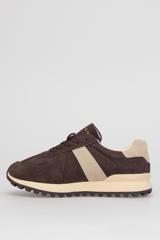 Lufian 122230034 Doris Kadın Hakiki Deri Klasik Sneaker Kahverengi Kahverengi