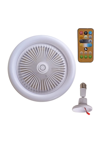Sunlight Pervaneli Ve Fanlı Kumandalı Led Lamba 3 Farklı Renkli