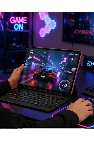 Klavyeli Tablet Bilgisayar Seti Dokunmatik Kalem Ve Kılıf Destekli Diğer