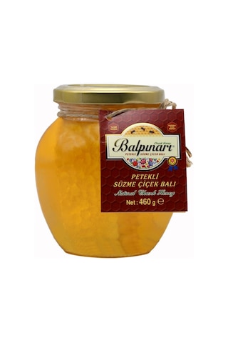 Balpınarı Petekli Süzme Çiçek Balı - - 450 Gr Balpınarı Petekli Süzme Çiçek Balı - - 450 Gr