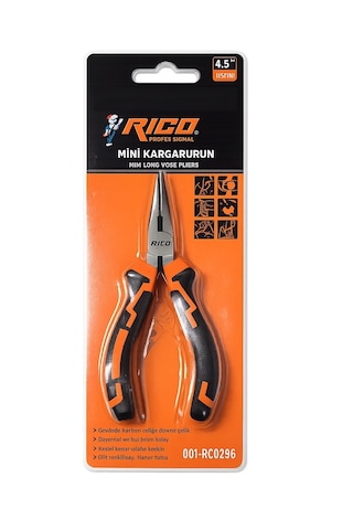 Rico Mini Pense Seti Kargaburun Yankeski Kerpeten 4 Parça