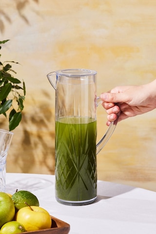 Karaca Foret Akrilik Kırılmaz 5 Parça Sürahi Seti Şeffaf