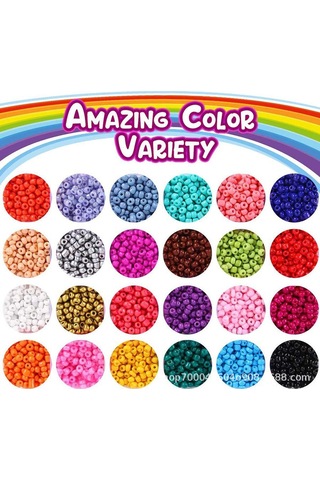 Samdoo 5000 Adet 4mm Cam Pırlanta Bilezik Küpe Aksesuarı Seti - Harfli İçgörü, Kolay Kullanım, Dayanıklı, Dıy Dekor Malzemesi Diğer