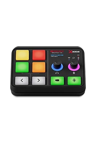 Røde Streamer X Profesyonel Entegre Ses Kartı Ve 4k Video Capture Kartı, Xlr Bağlantılar