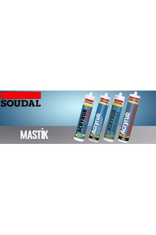 Soudal Acryrub Mastik