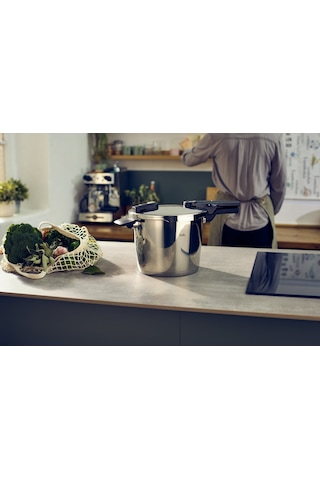 Fissler Vitaquick Elemental 6+3.5 Litre Düdüklü Tencere Seti Gri