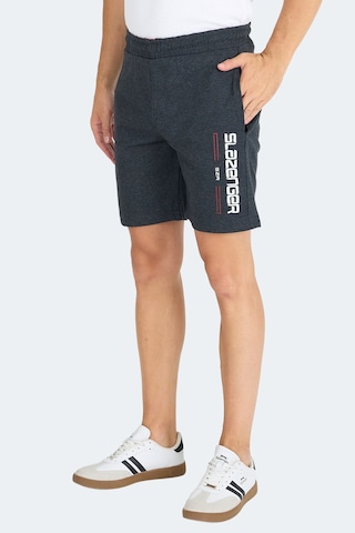 Slazenger Nebo I Erkek Cepli Koyu Gri Şort Koyu Gri