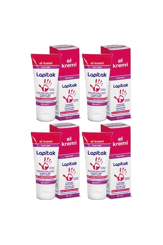 Lapitak El Bakım Kremi 4 x 60 ML