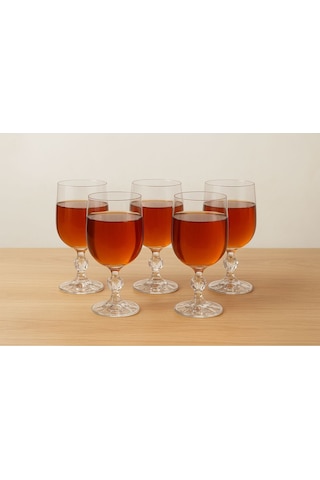 Kristal Kahve Yanı Su Bardağı 135 Ml Beyaz