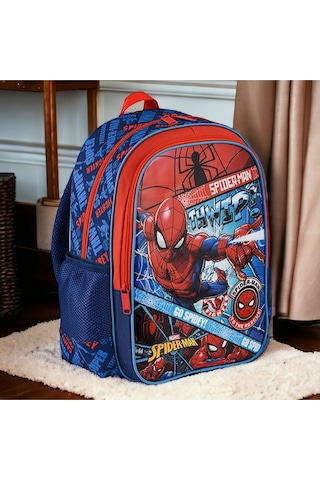 Spıderman İlkokul Çantası Hawk Go Spıdey W2 Çok Renkli