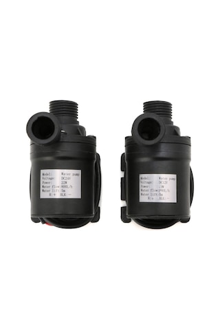 2 Adet 800l/h Debi Güneş Fırçasız Motor Su Sirkülasyonu Sulama Pompası Dalgıçlar Su Pompaları 12v