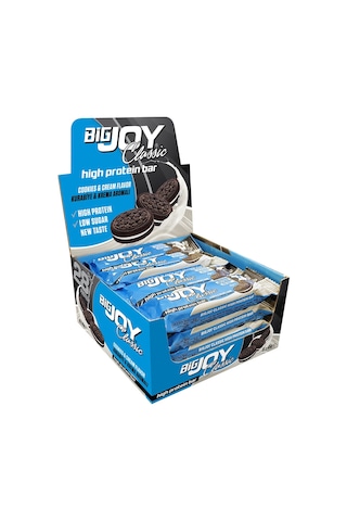 Bigjoy Classic High Protein Bar 45 G 16 Adet Kurabiye-krema Bigjoy Classic High Protein Bar 45 G 16 Adet Kurabiye-krema