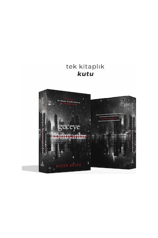 Geceye Konuşanlar Tekli Kutu Ciltli