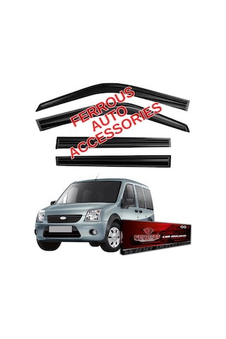 Ford Connect Ferrous Cam Rüzgarlığı 4lü Set 2002 2014