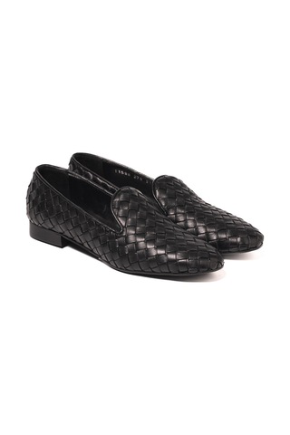 Napa Black C02 Oxford Klasik Kadın 279 21 V1 Chiara Bellini Napa Leather Napa Black C02