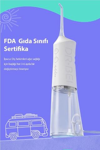 GF1 Taşınılabilir Ağız Duşu