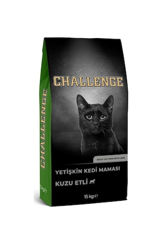 Challenge Kuzu Etli Yetişkin Kedi Maması 15 KG