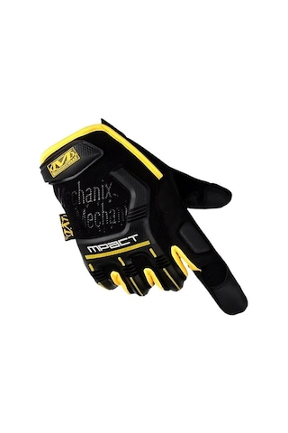 Single Sword Mechanix Tam Parmak Koruyucu , Darbe Emici İş Eldiveni, Touch Uyumlu Özellikli Motorcu&spor Eldiveni, Unisex Eldiven