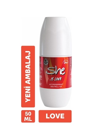 She Is Love Kadın Roll-On Deodorant 50 ML
