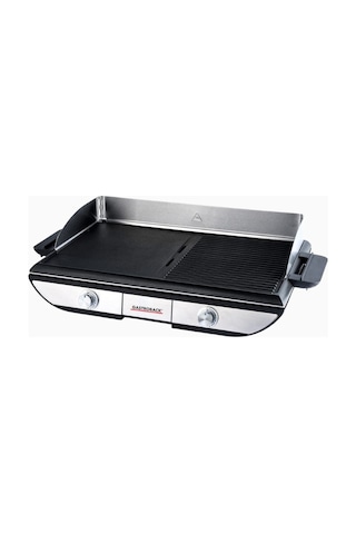 Gastroback Advanced Pro Bbq Elektrikli Masaüstü Grill 2300w 1500 Cm² Kamp Ocağı Gri