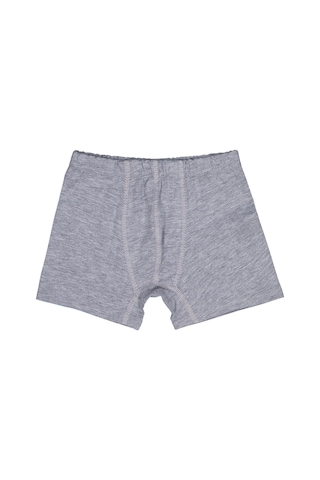 Domi Kids Gri-siyah 2-8 Yaş Erkek Çocuk 2'li Boxer - Standart