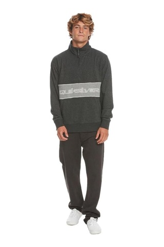 Quiksilver Bold Omni Erkek Sweatshirt-24330 Füme/gri