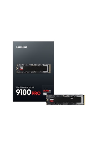 Samsung Mz-vap1t0bw, 9100 Pro, 1tb, 14700/13300, Gen5, Nvme Pcıe M.2 2280, Ssd Türkiye Distribütörü  Tek Ebat
