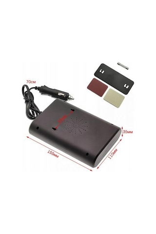 12v - 24v 220v/150w Voltaj Dönüüştürücü 4xusb 2xtype-c İnvertör Otomatik Led Ekran