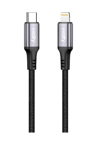 Usb-c To Lightning Apple iPhone Uyumlu Şarj Kablosu 30w, 480mbps, 1.2m, Hızlı Şarj, Pd, Örgü V0207001