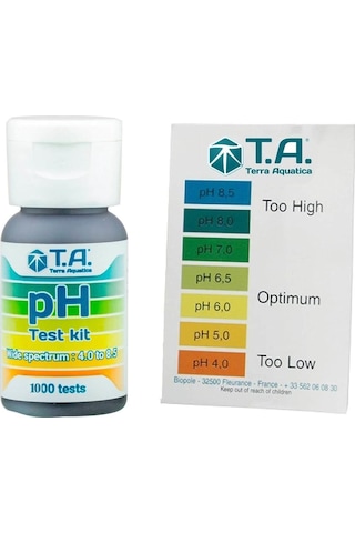 Terra Aquatica Ph Test Kit 60 Ml Diğer