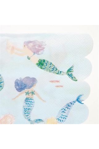 Meri Meri - Mermaids Napkins - Deniz Kızı Peçeteler