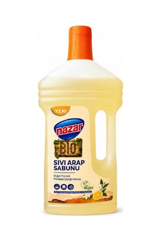 Nazar Bio Portakal Çiçeği Kokulu Sıvı Arap Sabunu 1 L