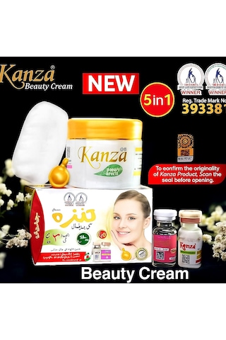 Kanza Beauty Cream Seti Krem + Sabun + Serum 3'lü
