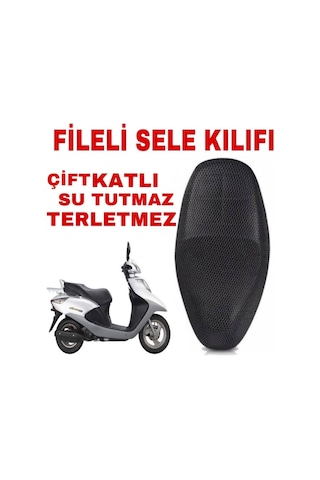 Honda Spacy Motosiklet Sele Koltuk Kılıfı 3D Çift Katlı File (541104690)