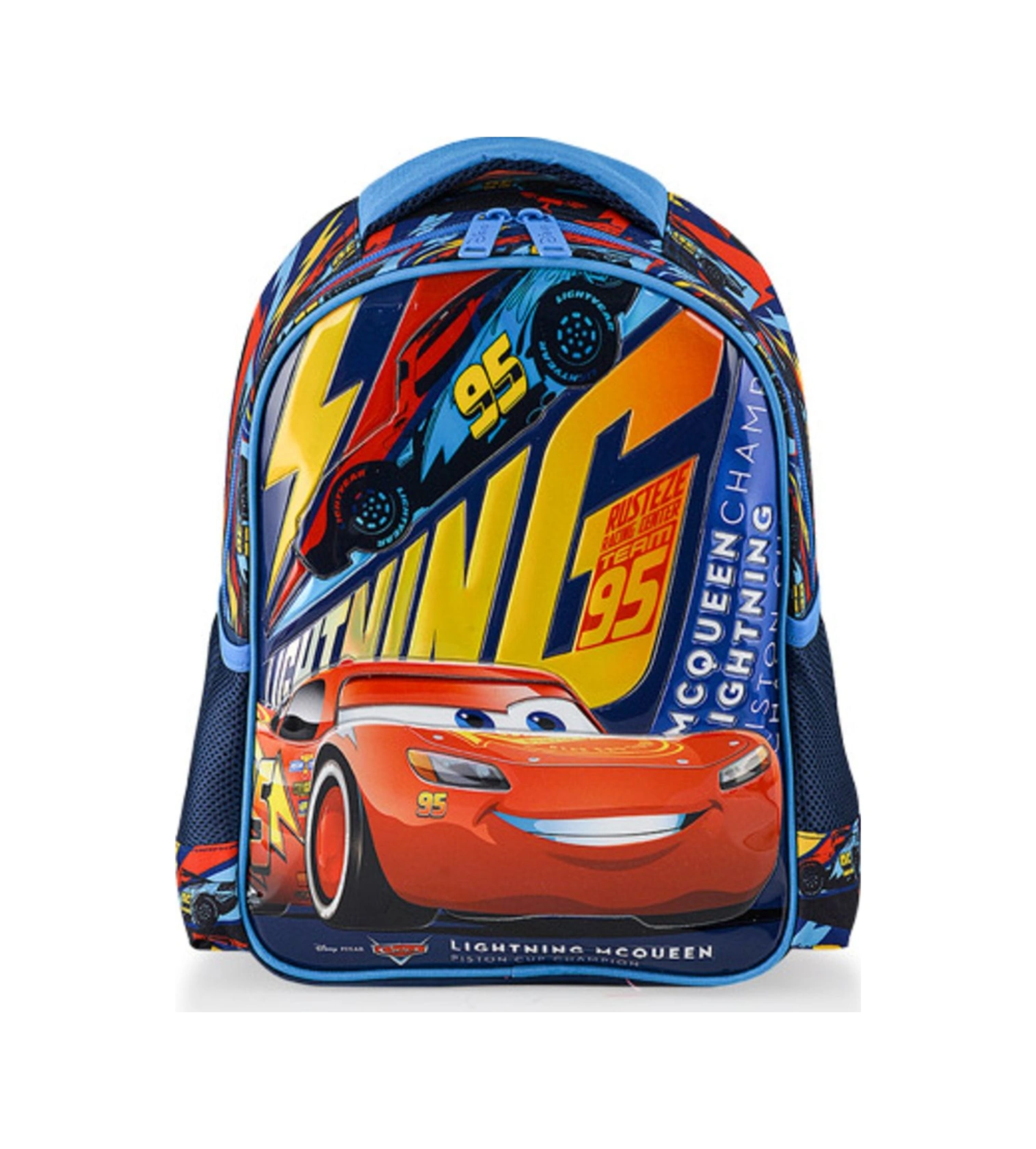 Cars Anaokulu Çantası Brıck Champıon Mavi