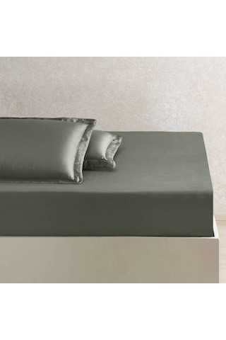 Linens X Tencel Lyocell Tek Kişilik Lastikli Çarşaf Yeşil