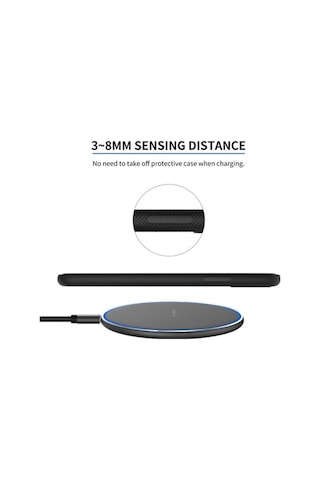 Novahub 15w Hızlı Kablosuz Alüminyum Şarj Cih. - Güvenli & Kullanışlı Şarj