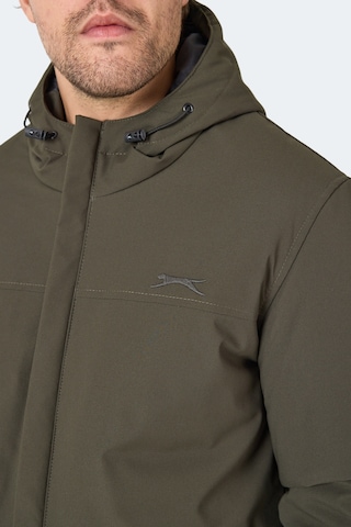 Slazenger Hernıs Erkek Kapüşonlu Fermuarlı Haki Yelek Haki