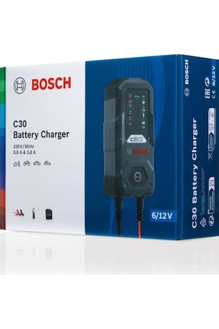 Bosch C30 Akü Şarj Cihazı 6/12v
