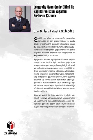 Longevity Uzun Ömür Bilimi İle Sağlıklı Ve Uzun Yaşam