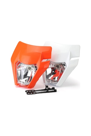 Kangfufeng Motosiklet Modifiyeli Far Ktm Exc125 Exc250 Turuncu Far