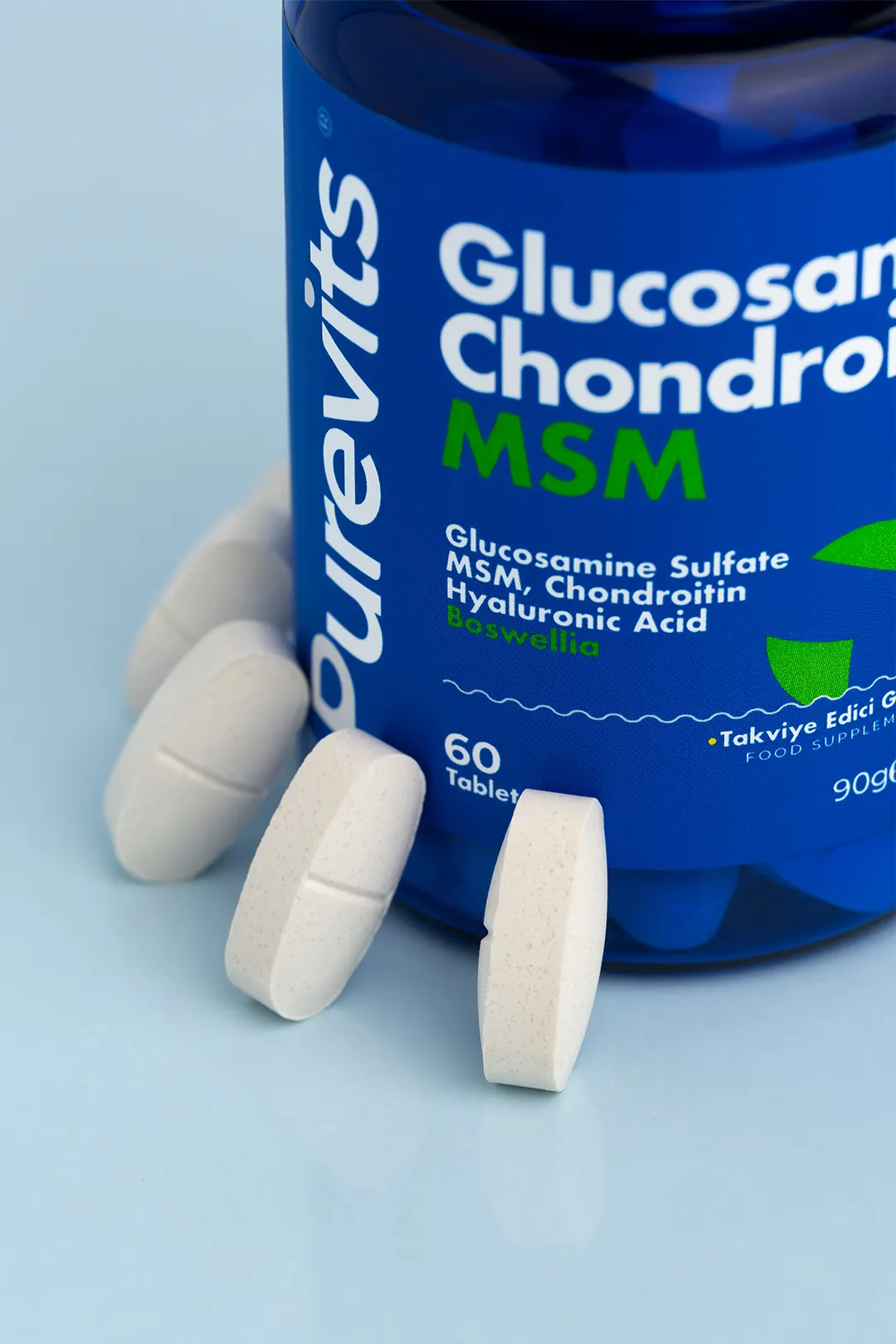 Purevits Glucosamine Chondroitin Msm 60 Tablet