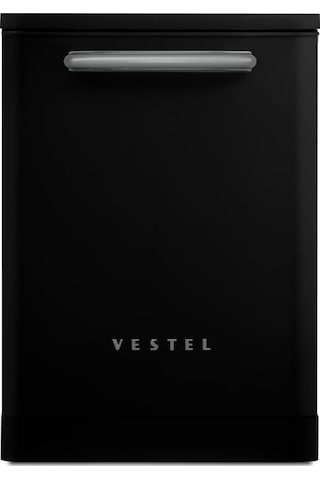 Vestel BM 5011 3 Programlı 13 Kişilik Retro Bulaşık Makinesi Siyah