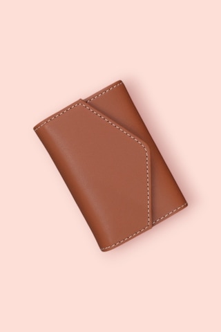 Modica Paris - Vegan Deri Akordiyon Kartlık Cüzdan Şıklık Ve Fonksiyonun Buluştuğu Kusursuz Tasarım Taba