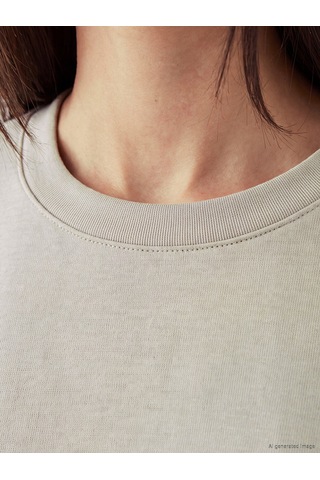 LC Waikiki Lc Waıkıkı Gri Soft Touch Kadın Sweatshirt Tunik