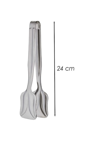 Porsima Didim Paslanmaz Çelik Pasta Kek Servis Maşası 24 Cm