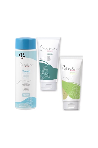 C'enta Beauty Olgun Ciltler İçin Gece Kremi 50 ML + Gündüz Kremi 50 ML + Tonik 200 ML