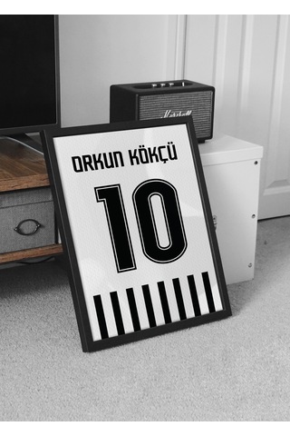 Orkun Kökçü 10 Yeni Poster Tablo Siyah Çerçeveli